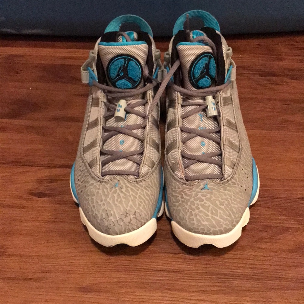 Grey and blue Jordan